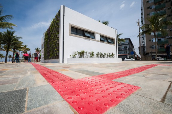 A obra é toda acessível para pessoas com deficiência e com mobilidade reduzida